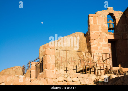 Kapelle der Heiligen Dreifaltigkeit, Mount Sinai, Sinai, Ägypten Stockfoto