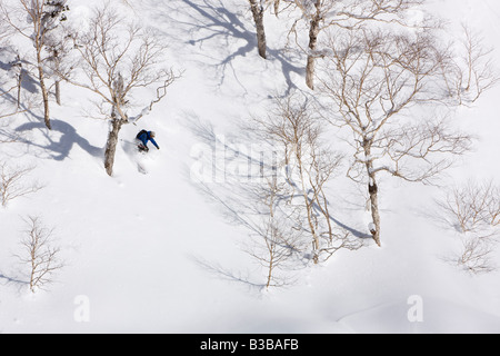 Telemarken, Furano, Hokkaido, Japan Stockfoto