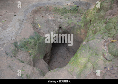 Cu Chi Tunnel, Cu Chi, Ho-Chi-Minh-Stadt, Vietnam Stockfoto