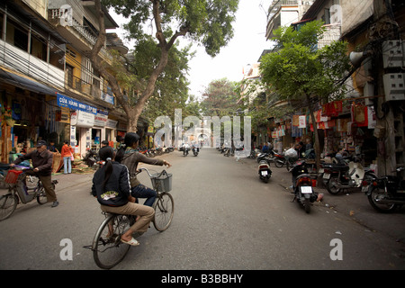 Straßenszene, Hanoi, Vietnam Stockfoto