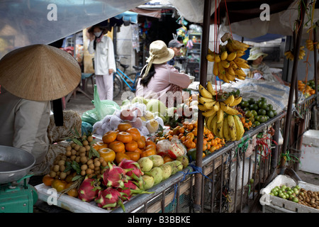 Straßenszene, Hoi an, Provinz Quang Nam, Vietnam Stockfoto