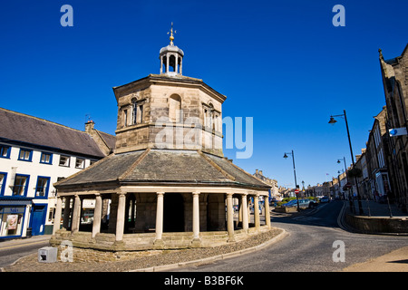 Altmarkt-Kreuz in Barnard Castle, County Durham, England, UK Stockfoto