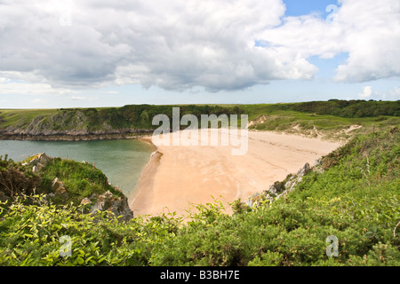 Barafundle Bay, Pembrokeshire Stockfoto