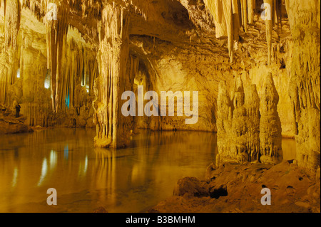 Neptuns Grotte Grotta di Nettuno Sardinien Italien Stockfoto