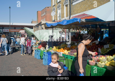 Ridley Straße Markt Dalston Hackney London Stockfoto