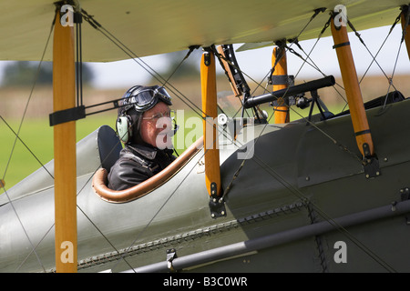 WW I Weltkrieg einer Oldtimer-Flugzeuge Stockfoto