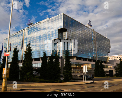 Hilton Hotel Prag Tschechische Republik Stockfoto