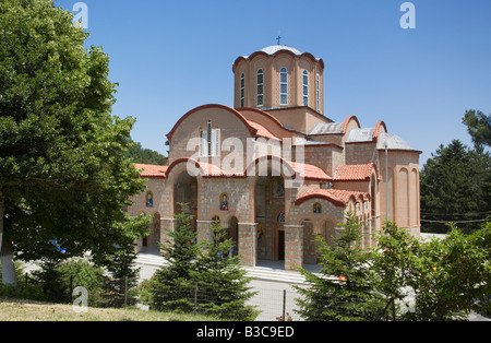 Kloster Panagia Soumela auf Griechenland Mitteleuropa Berge gebaut Stockfoto