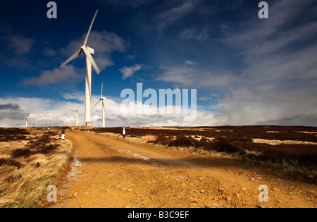 Ovenden Windfarm Halifax Yorkshire UK Stockfoto