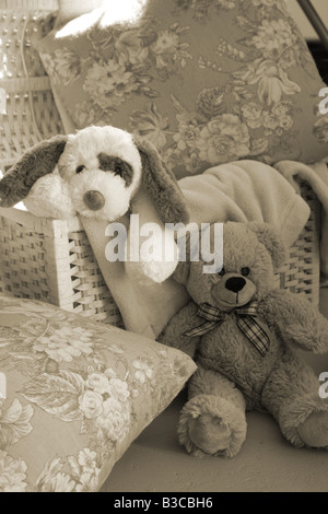 Stofftier Tiere Stockfoto