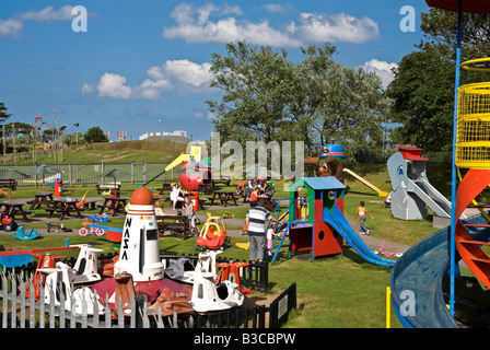 Kinderspielplatz in Skegness Lincolnshire UK Stockfoto