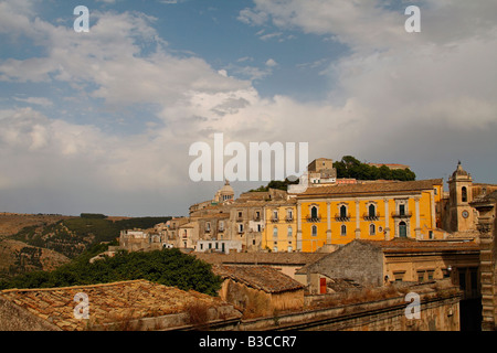 Ibla UNESCO Welterbegebiet, Ragusa, Sizilien Stockfoto