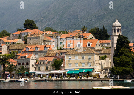 Cavtat Zupa Bay in der Nähe von Dubrovnik Kroatien Stockfoto