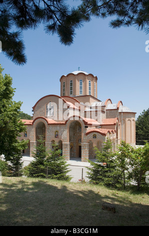 Kloster Panagia Soumela auf Griechenland Mitteleuropa Berge gebaut Stockfoto