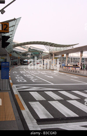 Außenansicht des Incheon International Airport in Seoul Südkorea Stockfoto