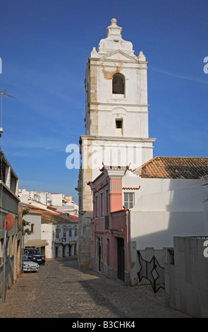 die Kirche Igreja de Santo Antonio Lagos Algarve Portugal Stockfoto
