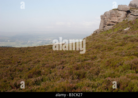 Simonside Gratwanderung, Northumberland National Park, UK Stockfoto