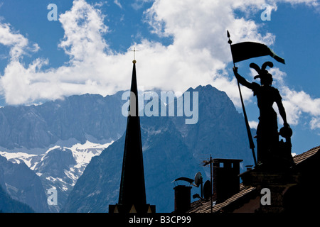 Deutschland, Bayern, Garmisch-Partenkirchen, Zugspitze Stockfoto