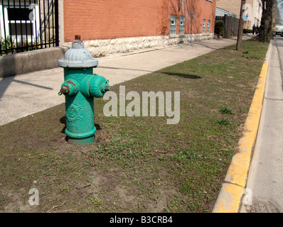 Hydranten. Oak Park. Cook County. Illinois. USA Stockfoto