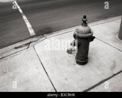 Hydranten. Oak Park. Cook County. Illinois. USA Stockfoto