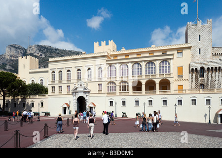 Der königliche Palast, Place du Palais, Monaco Ville, Monaco, Cote d ' Azur, Cote d ' Azur, Frankreich Stockfoto