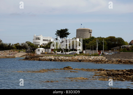 James Joyce Tower am Sandycove irischen Meer Co Dublin Irland N 11 Martello-Turm Stockfoto