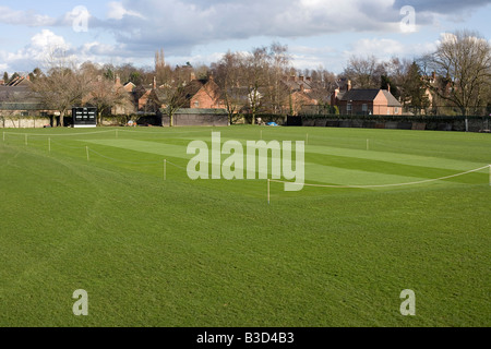 Repton Public School Main Buildings and Grounds, einschließlich der Bibliothek und Quadranten, Burton-on-Trent, Derbyshire, UK Stockfoto