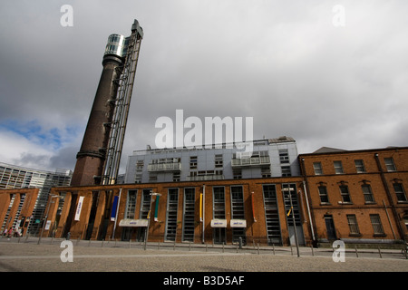 Smithfield Schornstein Aussichtsturm Dublin City Centre Irland irische Republik Irland Stockfoto