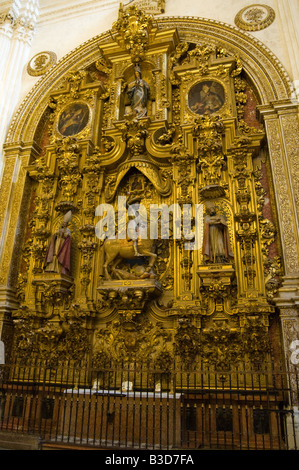 Innenraum der Kathedrale Granada. Andalucia. Spanien Stockfoto