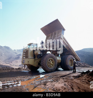 mir de Fer Mauritanie Zouerate Zouérat Zoueratt est Une Ville du Nord De La Mauritanie Dans la Région de Tiris Zemour Ville dan Stockfoto