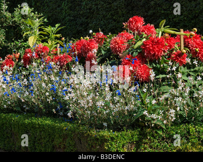 Gartenblick East ruston Old Vicarage garden Norfolk England England Stockfoto