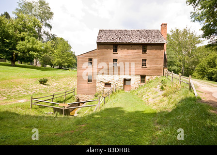 Blakers Mühle, Jackson Mühle Altstadt, Weston, West Virginia, USA Stockfoto