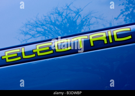 Zero Emission kein Lärm Auto Elektroauto (ZENN) Stockfoto