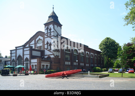 Route der Industriekultur, Dependance Zeche Graf Bismarck in Gelsenkirchen-Schalke, Heute Kongresszentrum Graf Bismarck, Betreutes Wohnen Fuer Behinder Stockfoto