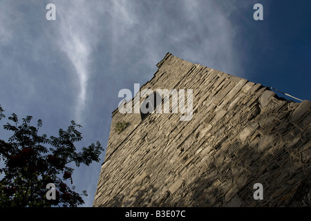 Kirchturm St. Audoen Dublin, Irland Stockfoto