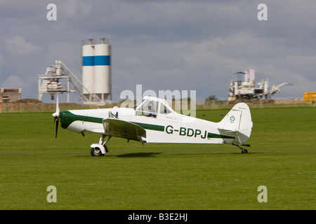 Piper Pawnee 250 Registrierung G-BDPJ im Unternehmen Stockfoto