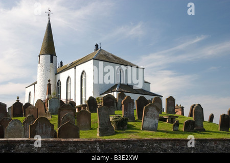 Pfarrkirche von Crossmichael, Dumfries & Galloway Stockfoto