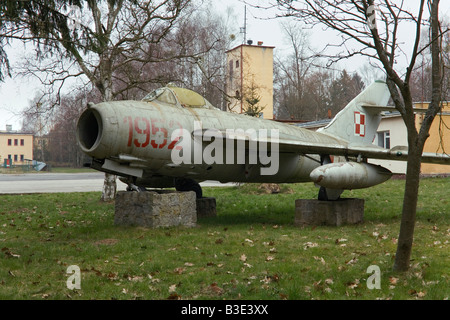 Ex-sowjetische und polnische Militärbasis in Redzikowo, Polen, wo die USA 10 Abfangraketen stützen wollen. Stockfoto