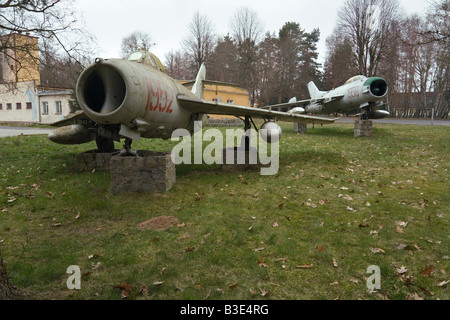 Ex-sowjetische und polnische Militärbasis in Redzikowo, Polen, wo die USA 10 Abfangraketen stützen wollen. Stockfoto