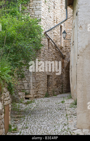 Szene in der Nähe von Banon in Provence Frankreich Stockfoto