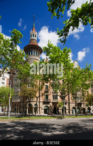 Casa Terrades Barcelona Katalonien Spanien Stockfoto