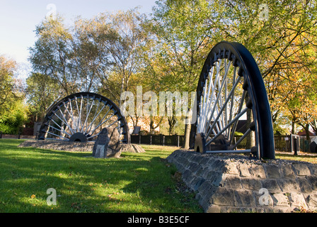 Grubenarbeiter Denkmal am "Clay Cross" in der Nähe von Chesterfield in "Great Britain" Stockfoto