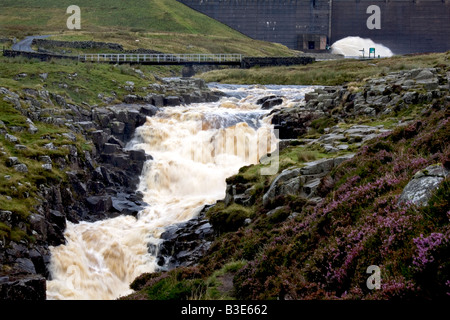 Kessel Schnauze Wasserfall obere Teesdale Stockfoto