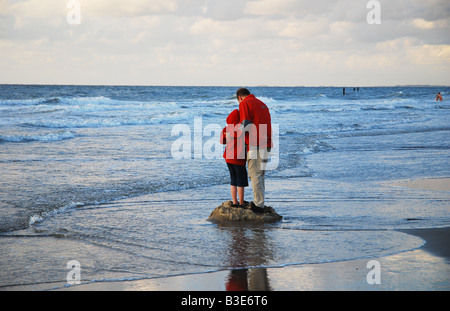 Strand-Szene Stockfoto