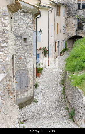 Szene in der Nähe von Banon in Provence Frankreich Stockfoto