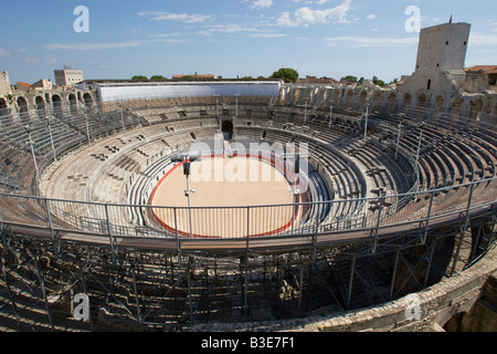 Das Stadion in Arles, Frankreich Stockfoto