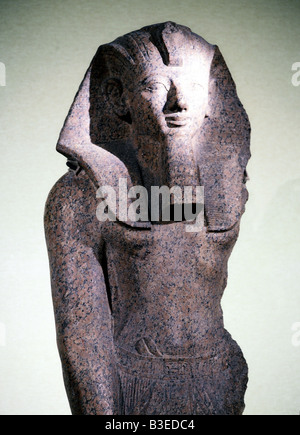 Hatschepsut, Königin von Ägypten ca. 1490 - 1468 v. Chr., 18. Dynastie, Statue, Granit, Karnak, ca. 1465 v. Chr., Ägyptisches Nationalmuseum, Kairo, Stockfoto