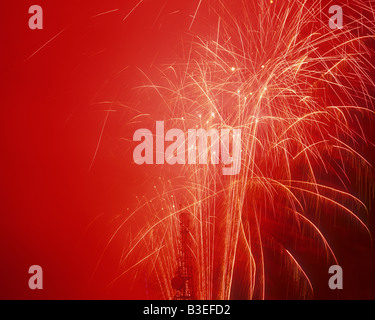 Feuerwerk Stockfoto