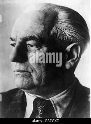 Pieck, Wilhelm, 3.1.1876 - 7.9.1960, deutscher Politiker, Staatspräsident der Deutschen Demokratischen Republik 11.10.1949 - 7.9.1960, Porträt, 1950er Jahre, Stockfoto