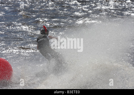 Jet Ski-Rennen Glasgow Stockfoto